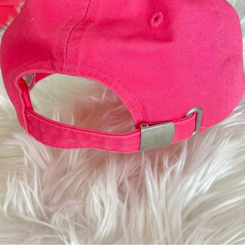 NWOT GERMANY Fuchsia Adjustable Baseball Cap - Picture 5 of 6